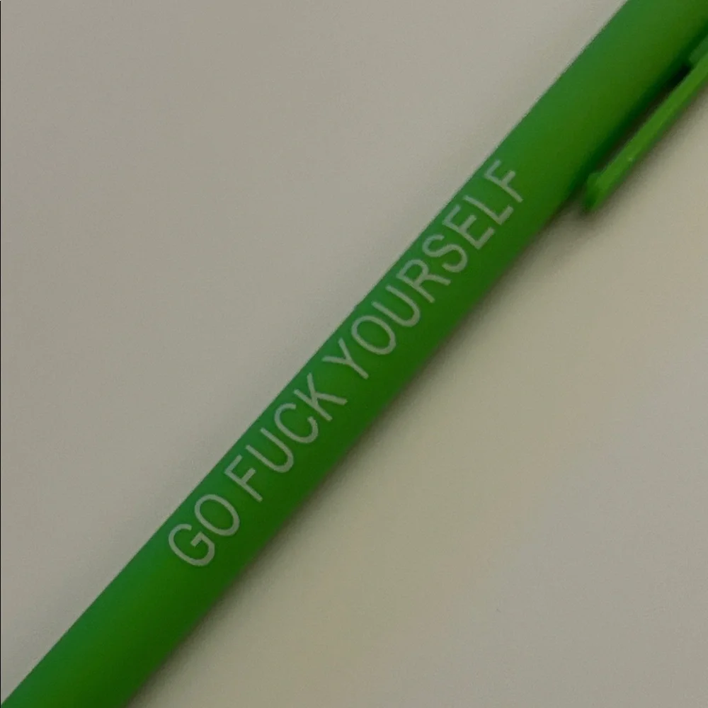 Motivational Pen Set with Bold Colors